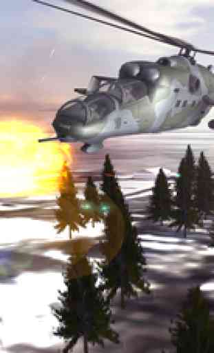 Hind Gunship - Combat Flight Simulator of Real Infinite Sky Hunter 1