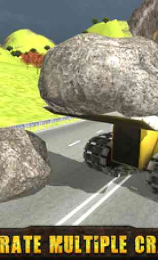 Real Hill Dump Truck & Excavator Crane Simulator 1