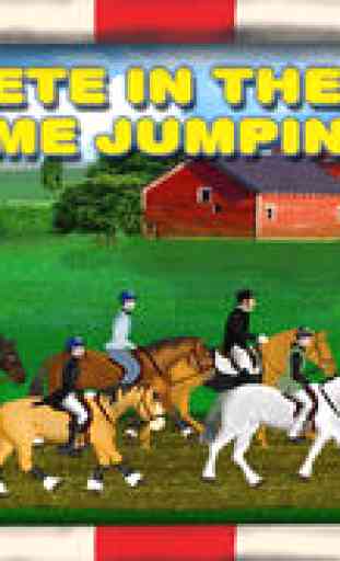 Horse Race Riding Agility : The Obstacle Dressage Jumping Contest - Free Edition 2