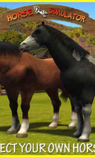 Horse Simulator - Wild Animal Riding Simulation Game to enjoy in Real 3D Farm Fields 3