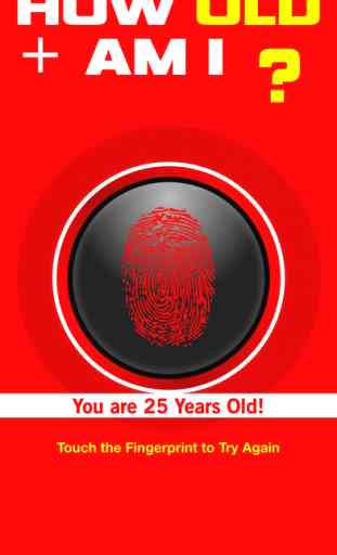 How Old Am I - Age Guess Booth Fingerprint Touch Test + HD 1