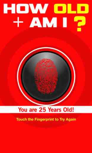 How Old Am I - Age Guess Booth Fingerprint Touch Test + HD 4