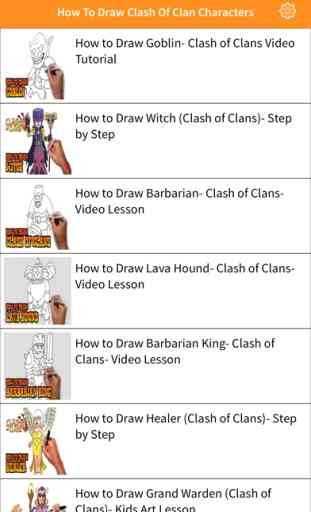 How To Draw - Learn to draw Pictures for Clash of Clans and practice drawing in app 1