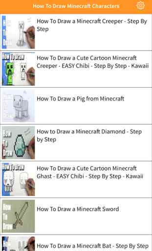 How To Draw - Learn to draw Pictures For minecraft and practice drawing in app 1