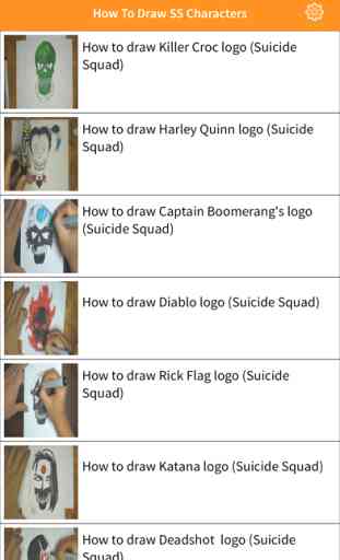 How To Draw - Learn to draw suicide squad edition characters and practice drawing in app 2