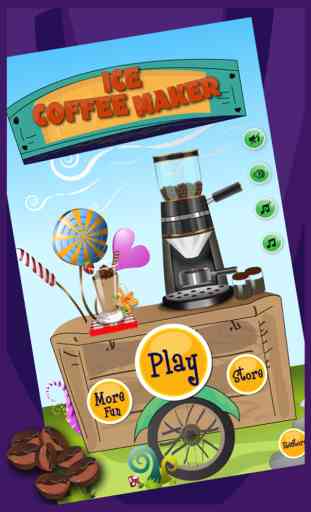 Ice Coffee Maker – A free chiller drink maker game for kids 1