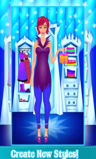 Ice Movie Princess Style Fashion Dress Up & Makeover Spa Game Free 2