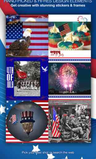 Insta 4th of July 1776 - Photo Editor for United States of America 1