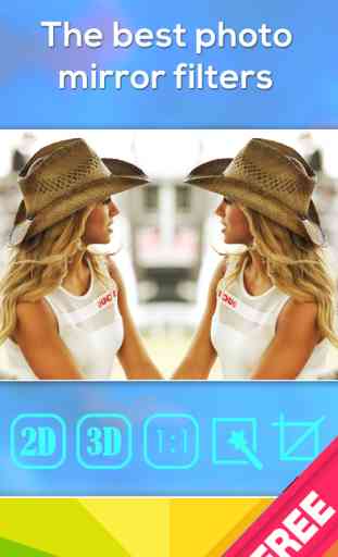Instant Photo-lab! Best mirror image pics editor to split-pic & clone pictures of yourself 1