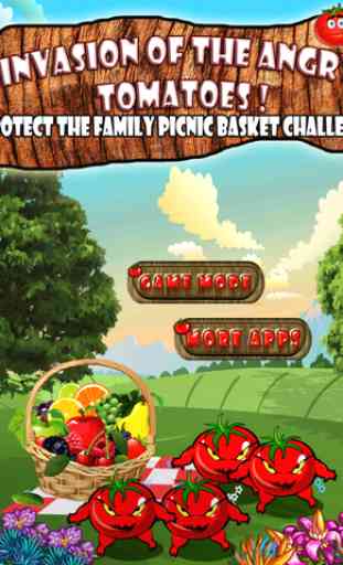 Invasion of the Angry Tomatoes! Protect the Family Picnic Basket Challenge PRO 3