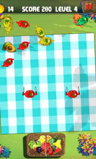 Invasion of the Angry Tomatoes! Protect the Family Picnic Basket Challenge PRO 4