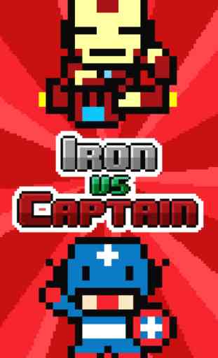 Iron vs Captain - Invincible Cartoon Heroes Fight The Wars Of Force 2