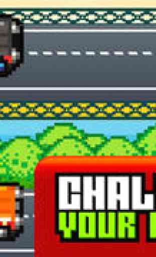 Hoppy Car Racing Free Classic Pixel Arcade Games 3