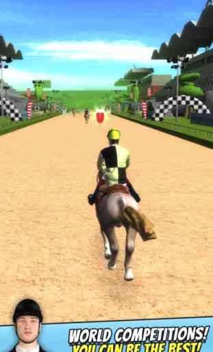 Horse Trail Riding Free - 3D Horseracing Jumping Simulation Game 4