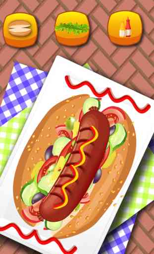 Hotdog Lite - Kitchen Cooking game for kids & girls 2