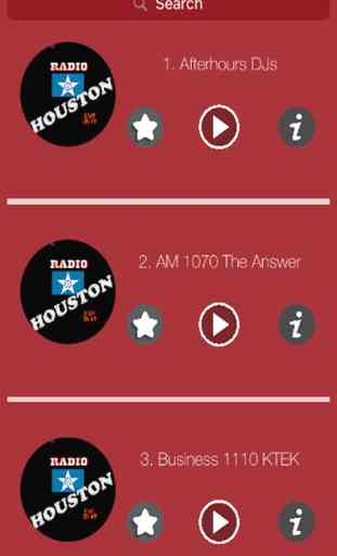 Houston Radios - Top Stations Music Player FM AM 3
