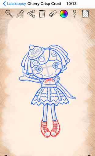 How To Draw Lalaloopsy Girlz 3
