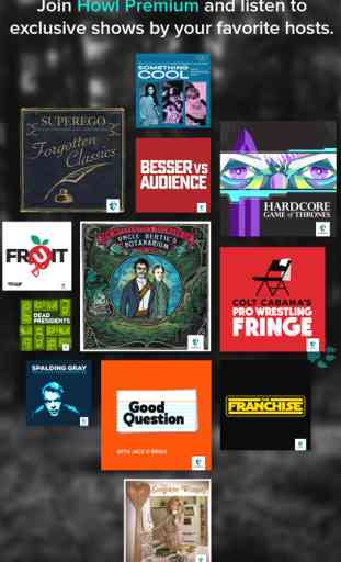 Howl: The Official Earwolf & WTF w/ Marc Maron App 4