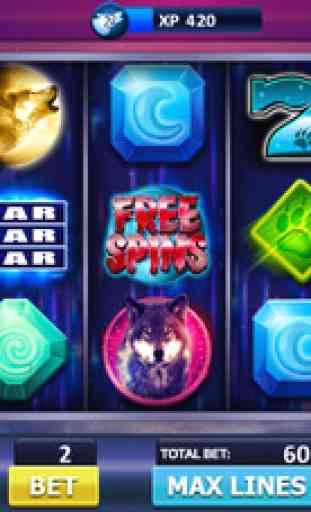 Howling Wolf: Spirit of the Moon Vegas Slots 1