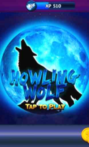 Howling Wolf: Spirit of the Moon Vegas Slots 4