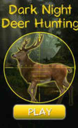 Hunting DEER Dark Night Shooting game Pro 1