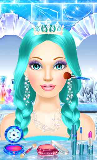 Ice Queen Makeover - Girls Makeup & Dress Up Games 3