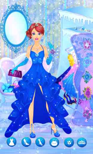 Ice Queen Prom Salon: Makeup & Dress Up Girl Games 4