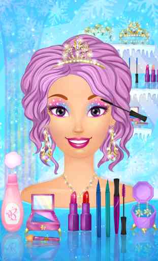 Ice Queen Wedding - Makeup and Dress Up Girl Games 3
