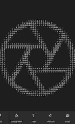 Image ASCII - turn images into ASCII symbol art 4