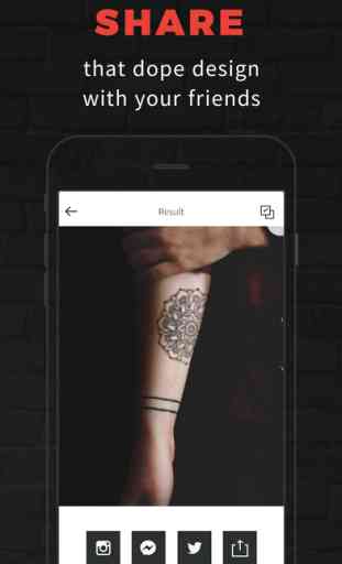 INKHUNTER try tattoo designs in augmented reality 4