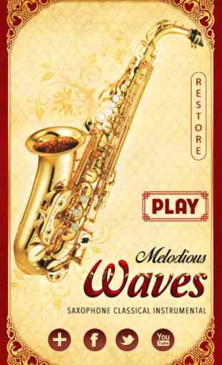 Instrumental Melodious Waves - Saxophone 1