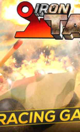 Iron Tank Simulator . Free World War Army Hero Force Game 1