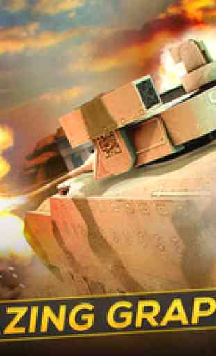 Iron Tank Simulator . Free World War Army Hero Force Game 2