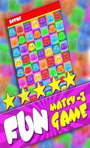 Jelly Blast Blitz Mania - Sweet Candy Pop Matching Games For Kids Over 3 FREE Version 1