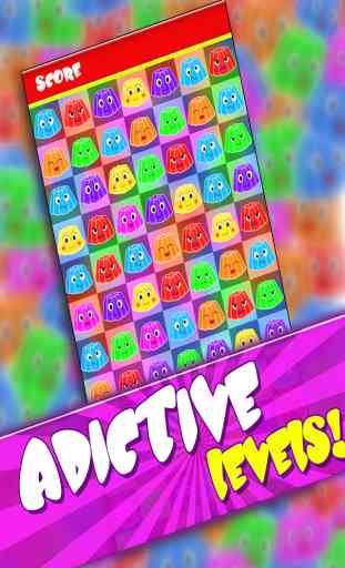 Jelly Blast Blitz Mania - Sweet Candy Pop Matching Games For Kids Over 3 FREE Version 2