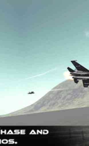 Jet Fighter Dogfight Chase - Hybrid Flight Simulation and Action game 2016 4