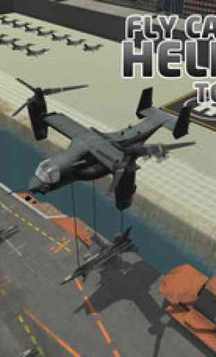 Jet Transporter Ship Simulator – Load army cargo aircrafts & sail ferry boat 1