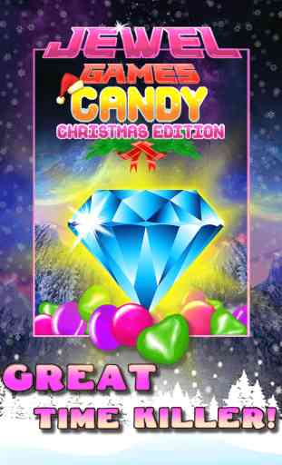 Jewel Games Candy Christmas 2013 Edition - Fun Candies and Diamonds Swapping Game For Kids HD FREE 3