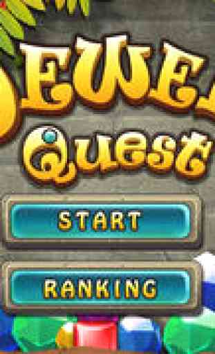Jewels Quest - Gorgeous atmosphere most classic fun gem eliminate class mobile games 1