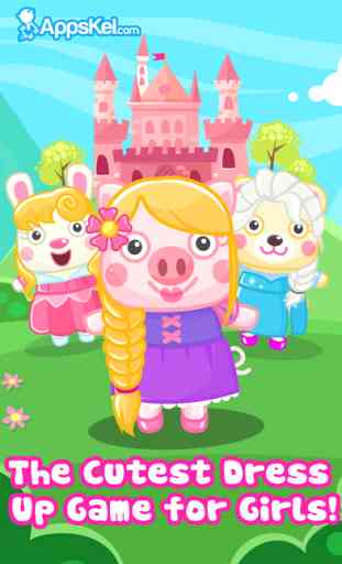 Junior Pig Descendants Birthday – Party Dress Up Games For Girls Free 1