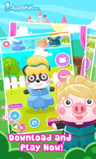 Junior Pig Descendants Birthday – Party Dress Up Games For Girls Free 4