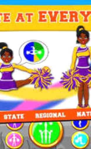 Just Cheer! All Star Cheerleader Game - Play Free Cheerleading & Dance Spirit Competition Girls Games 3