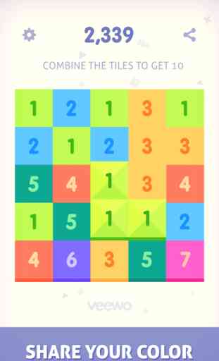 Just Get 10 - Simple fun sudoku puzzle lumosity game with new challenge 1