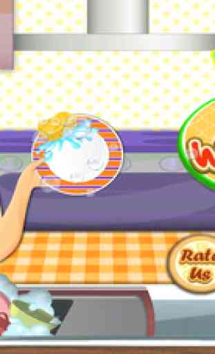 Kids Dish Washing and Cleaning Game - Free Fun Kitchen Games for Girls,Kids and Boys 1