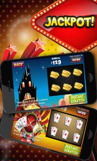Jackpot Scratchers - Instant Mega Millionaire (Free Scratch Card Game) 2