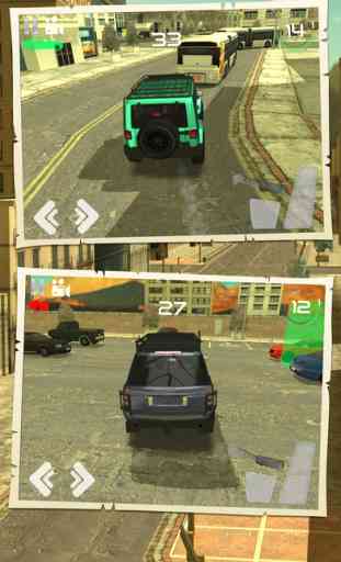 Jeep Drive City Traffic Parking Driving Simulator 4