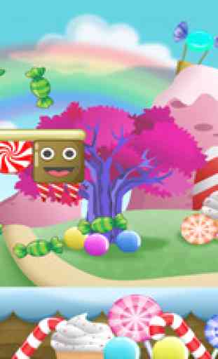 Jelly-Bean Run-ner Flop and Jump Candy Land Escape 1