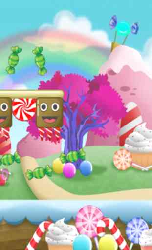 Jelly-Bean Run-ner Flop and Jump Candy Land Escape 2