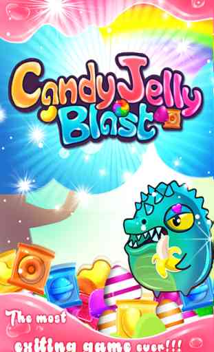 Jelly Crafty- Candy Match 3 Games Puzzle 1