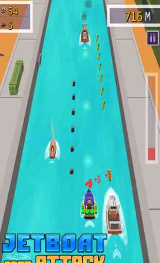 Jet Boat Fast Attack - Free 3D Water War Racing 1